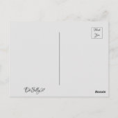 Schlangenauge Postkarte (Rückseite)