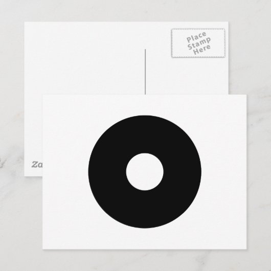 Schlangenauge Postkarte (Vorne/Hinten)