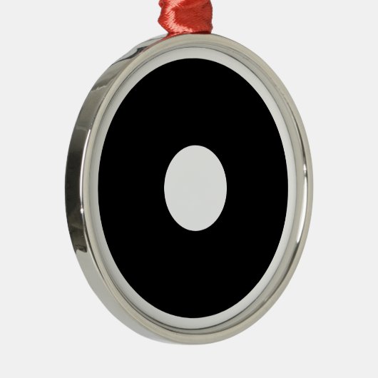 Schlangenauge Silbernes Ornament (Rechts)