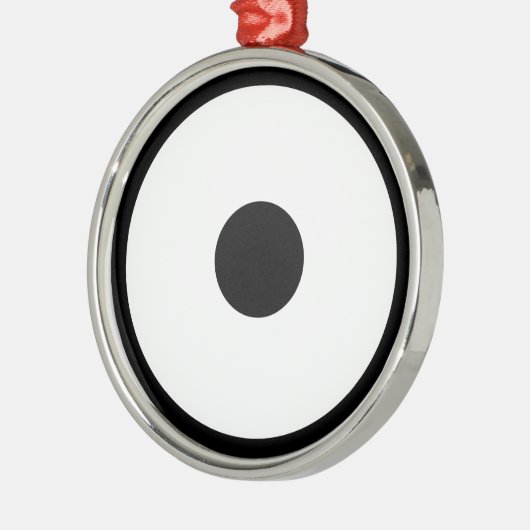 Schlangenauge Silbernes Ornament (Links)