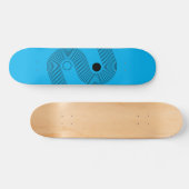 Schlangenaugen b skateboard (Horizontal)