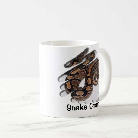 Schlangenbeschwörer Kaffeetasse (VorderseiteRechts)