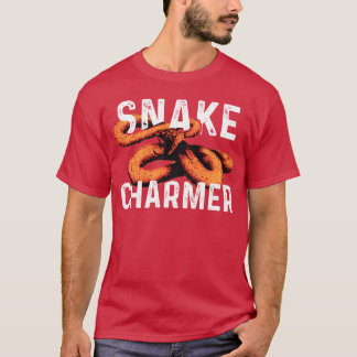 Schlangenbeschwörer-Wildtierbiologe-Geschenk vinta T-Shirt