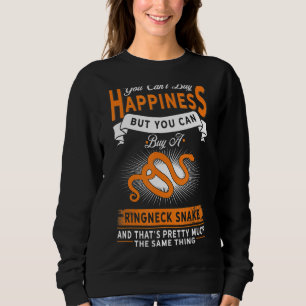 Schlangenbesitzer können Glück nicht kaufen, aber Sweatshirt