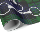 Schlangenbiss und kariert geschenkpapier (Rolleneckpunkt)