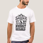 Schlangenbiss, Whiskey-Soleder T-Shirt (Vorderseite)