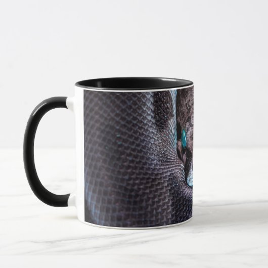 Schlangenboa Anaconda Python Reptile Snakeskin Tasse (Links)