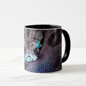 Schlangenboa Anaconda Python Reptile Snakeskin Tasse (VorderseiteRechts)
