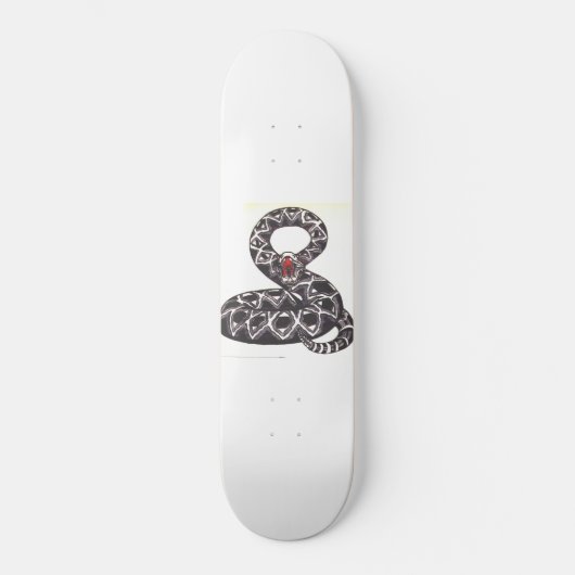 Schlangenbord Skateboard (Vorderseite)