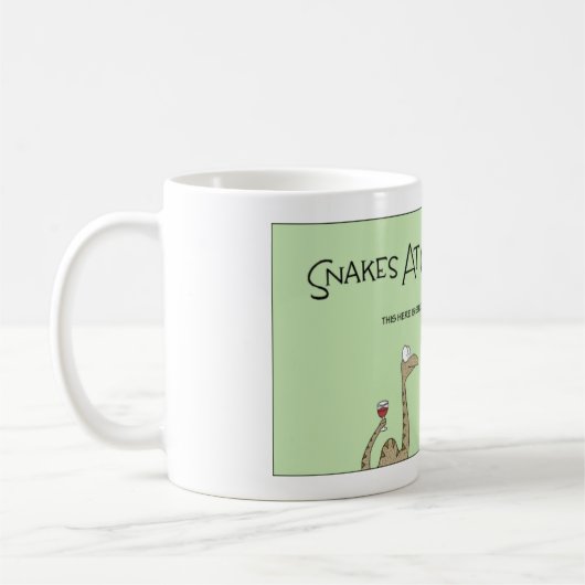 Schlangencocktails Kaffeetasse (Links)