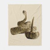 Schlangendecke aus Foto Fleecedecke (Vorderseite)