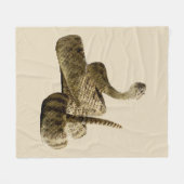 Schlangendecke aus Foto Fleecedecke (Vorderseite (Horizontal))
