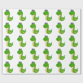 Schlangendesign Geschenkpapier (Flach)