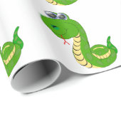 Schlangendesign Geschenkpapier (Rolleneckpunkt)