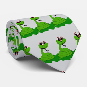 Schlangendesign Krawatte
