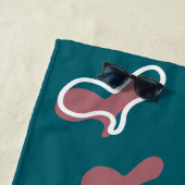 Schlangendruck Strandtuch (Beispiel)