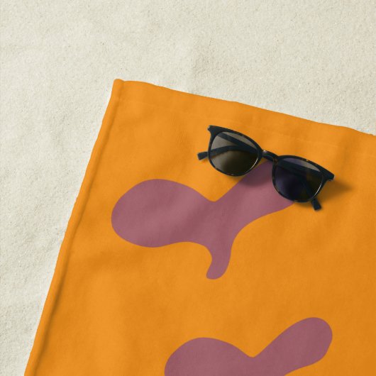 Schlangendruck Strandtuch (Beispiel)