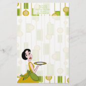 Schlangenessen Briefpapier (Vorderseite)