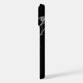 Schlangenförmige Eleganz iPhone Hülle (Linke Seite)