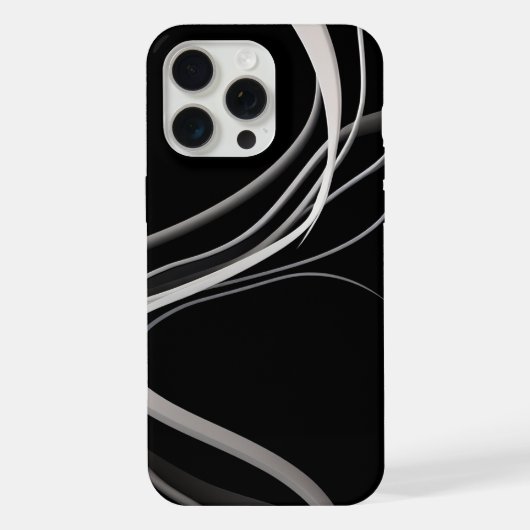 Schlangenförmige Eleganz iPhone Hülle (Rückseite)
