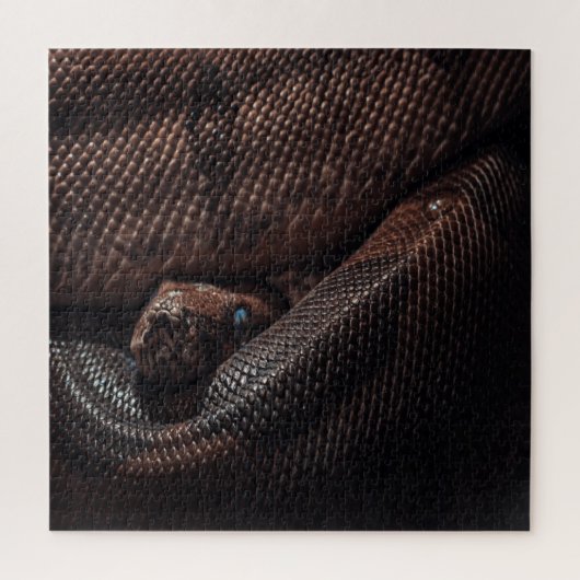 "Schlangengesicht" Puzzle (Vertikal)