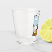 Schlangenglas Schnapsglas (Links)