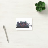 Schlangengras rot schwarz Reptil Post-it Klebezettel (Büro)