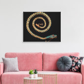 Schlangenhalskette, 1844 leinwanddruck (Insitu (Wohnzimmer))