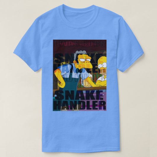 Schlangenhandler T-Shirt (Design vorne)