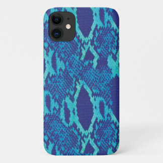 Schlangenhauin in blauem Design Case-Mate iPhone Hülle
