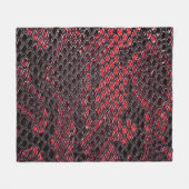 Schlangenhaut: abstrakter Hintergrund. Fleecedecke (Vorderseite (Horizontal))