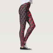 Schlangenhaut: abstrakter Hintergrund. Leggings (Rechts)