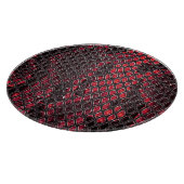 Schlangenhaut: abstrakter Hintergrund. Schneidebrett (Ecke)