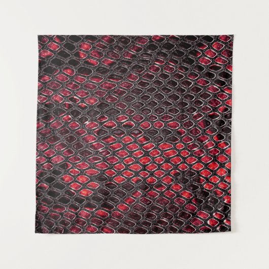 Schlangenhaut: abstrakter Hintergrund. Wandteppich (Vorderseite (Horizontal))