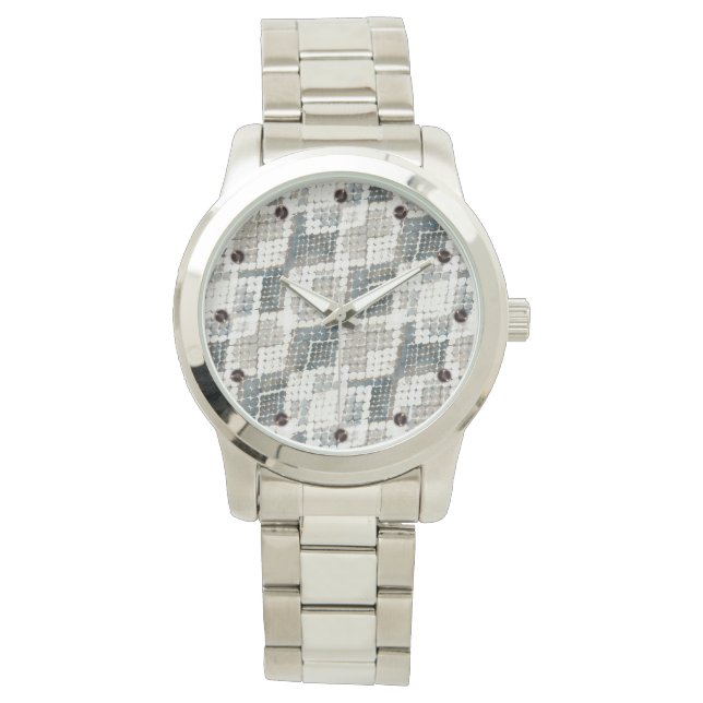 Schlangenhaut, Anaconda / Armbanduhr (Vorderseite)