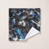 Schlangenhaut Badhandtuch Set (Waschlappen)