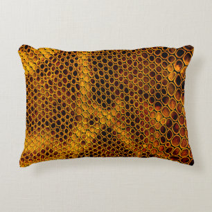 Schlangenhaut Dekokissen