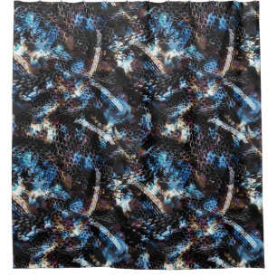 Schlangenhaut Duschvorhang