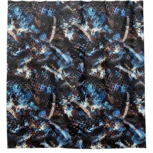 Schlangenhaut Duschvorhang (Vorderseite)