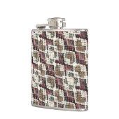 Schlangenhaut. Flachmann (Links)