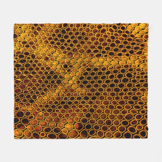 Schlangenhaut Fleecedecke (Vorderseite (Horizontal))