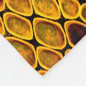 Schlangenhaut Fleecedecke (Ecke)