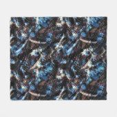 Schlangenhaut Fleecedecke (Vorderseite (Horizontal))