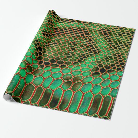 Schlangenhaut Geschenkpapier (Ungerollt)