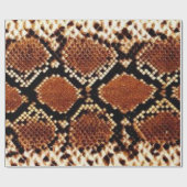 Schlangenhaut Geschenkpapier (Flach)