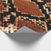 Schlangenhaut Geschenkpapier (Ecke)