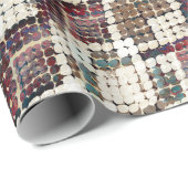 Schlangenhaut. Geschenkpapier (Rolleneckpunkt)