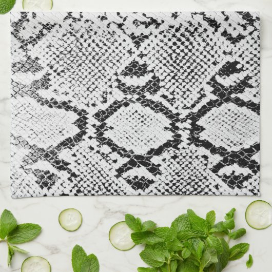 Schlangenhaut Geschirrtuch (Gefaltet)