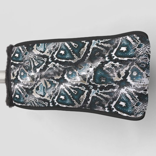 Schlangenhaut Golf Headcover (Vorderseite)