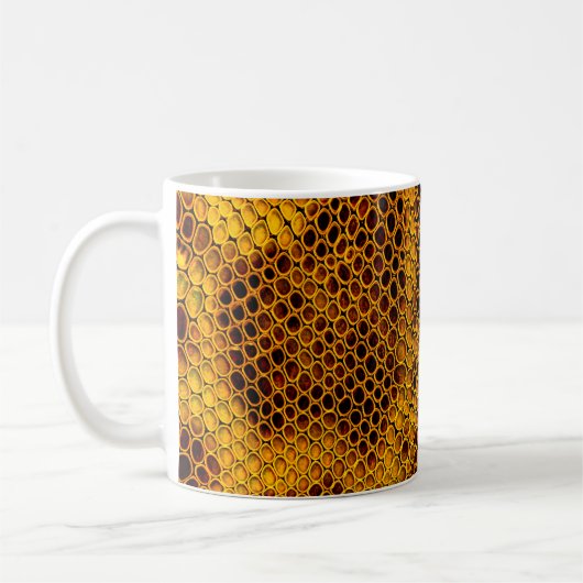 Schlangenhaut Kaffeetasse (Links)